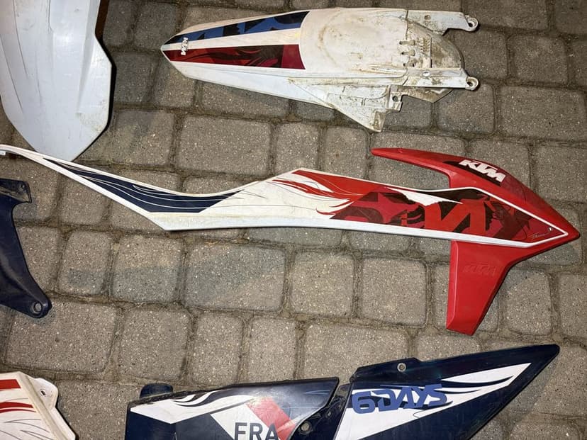 Komplet plastików six days france ktm exc 2022