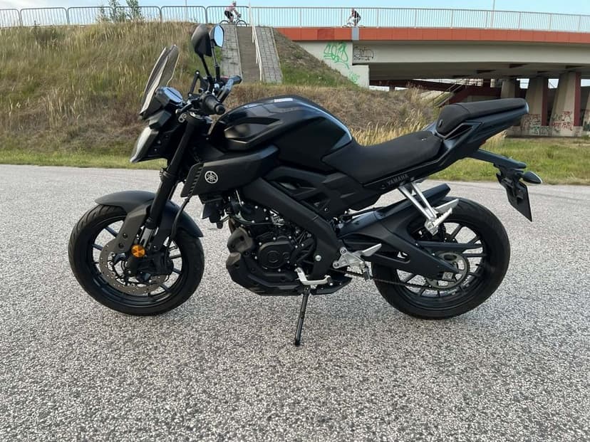 Yamaha MT 125, 2018r, przebieg 8000 km