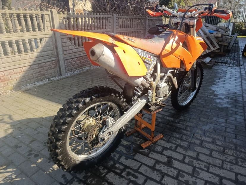 KTM EXC 450 RFS  Zarejestrowany