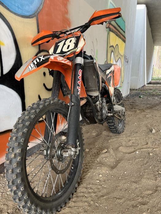 Ktm Sxf 450 gotowy do jazdy ZAMIANA