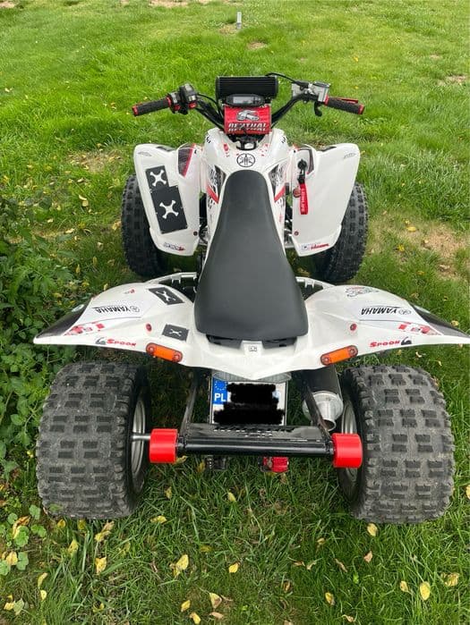 Yamaha Raptor 350 po generalnym remoncie—zarejestrowana