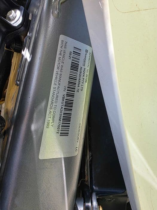 Husqvarna TE 150 tpi 2021/2022 model