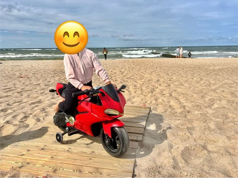 Autko Motocykl elektryczne dla dziecka DUŻE BMW m6 Ducati Panigale