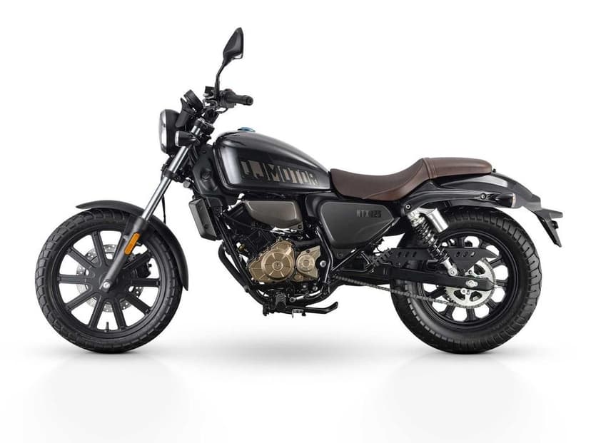 Motocykl Chopper Cruiser QJMOTOR SRV 125cm3 SRV 12V