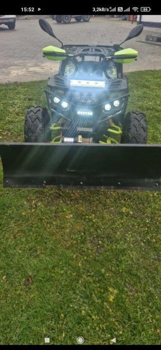 Quad BARACUDA 250 BRT.wyciaga bardzo zadbany .rka i pług do śniegu Moż