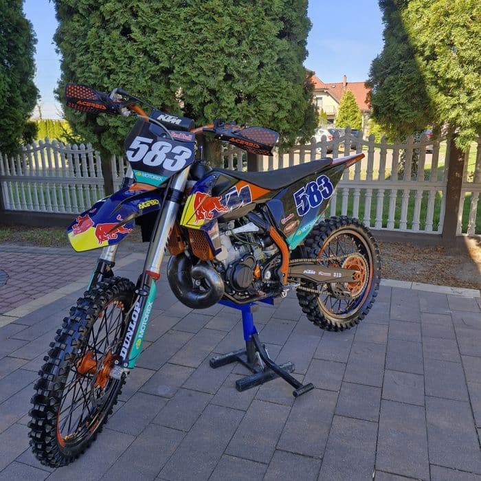 KTM SX250 Hgs renthall bardzo zadbany Nowy tłok
