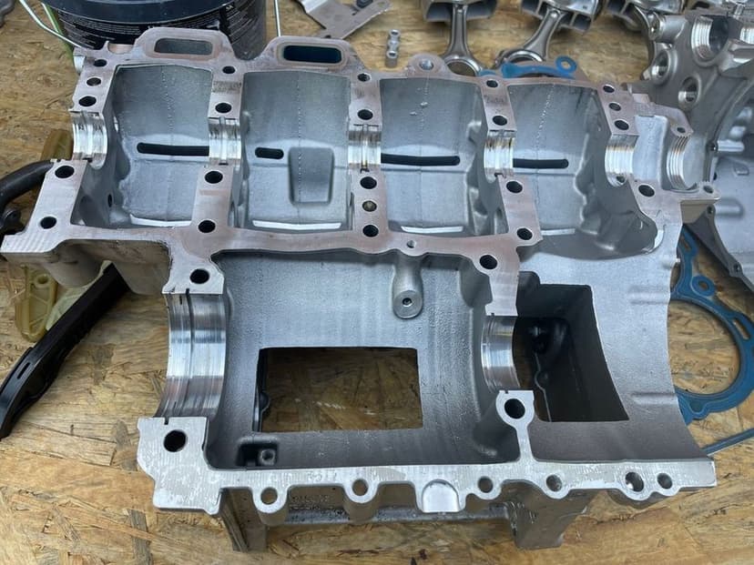 bmw s1000rr k67 k63 2021-2024  części blok karter KORBOWOD TLOK