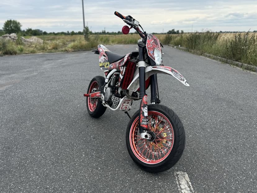Husqvarna te450 A2 supermoto Zamiana