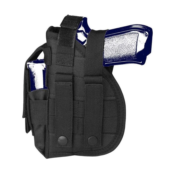 Kabura Pistoletowa Molle Czarna