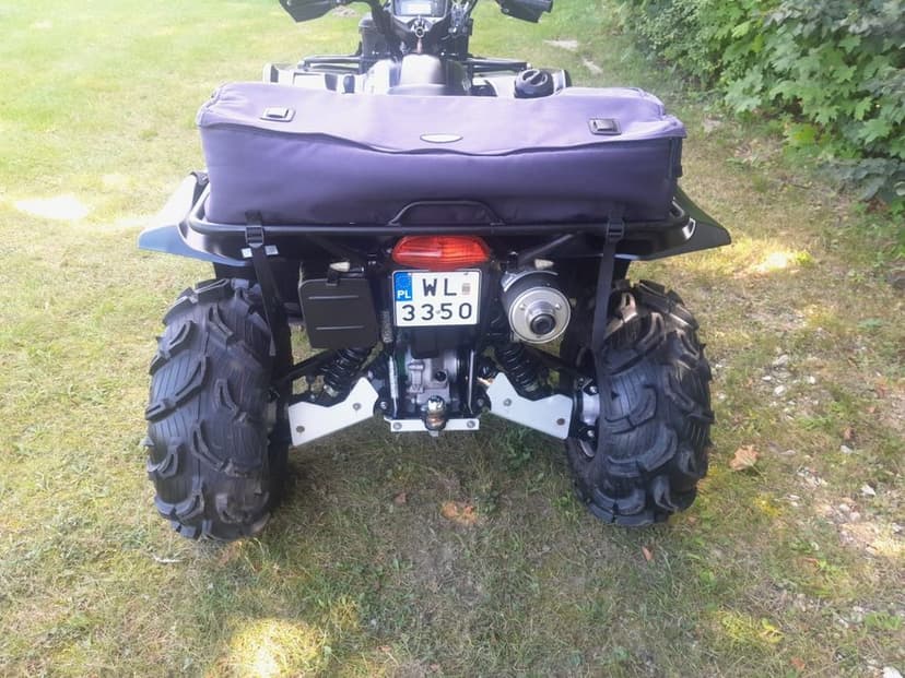Suzuki kingquad eps 750 black mat salon 1100km rejestracja doposażony