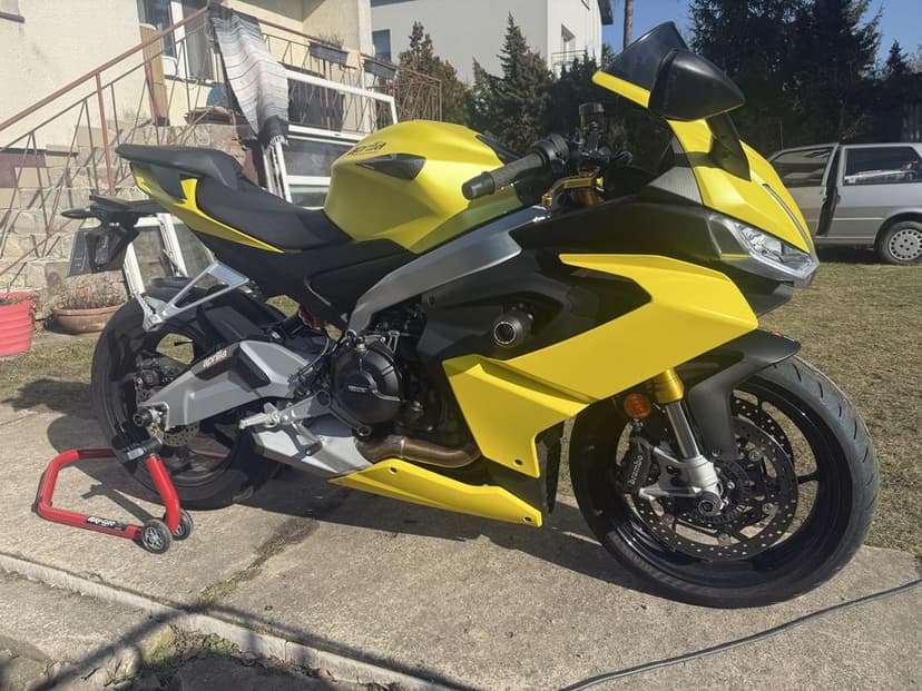 Aprilia rs 660 zablokowana A2 2025r mały przebieg