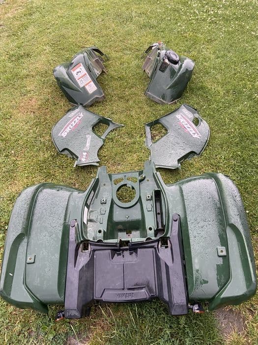 Plastiki yamaha grizzly 700 grizzly 550 owiewki błotnik boczek komplet