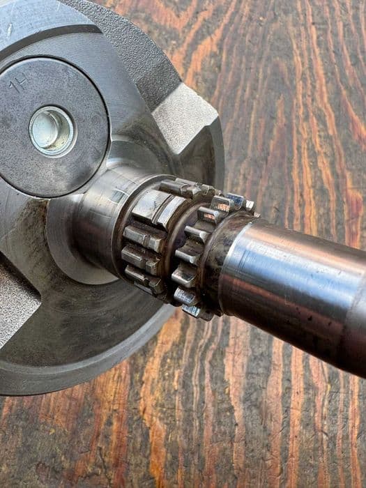 wal korbowy naped kosza korbowod crankshaft Kawasaki kfx 450 r 08-14