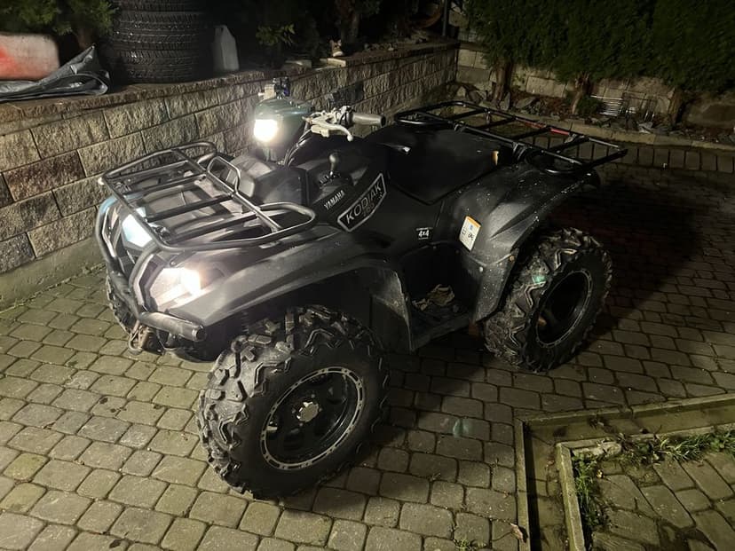 Quad Yamaha kodiak/grizzly 700 wspomaganie, nowe opony, wyciagarka!