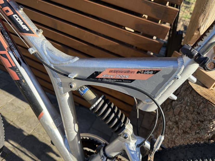 Rower KTM XC 2.0 uszkodzony