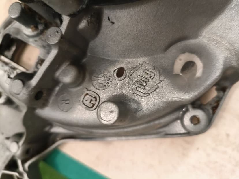 Kartery plus wał Husqvarna 550 xp orginał