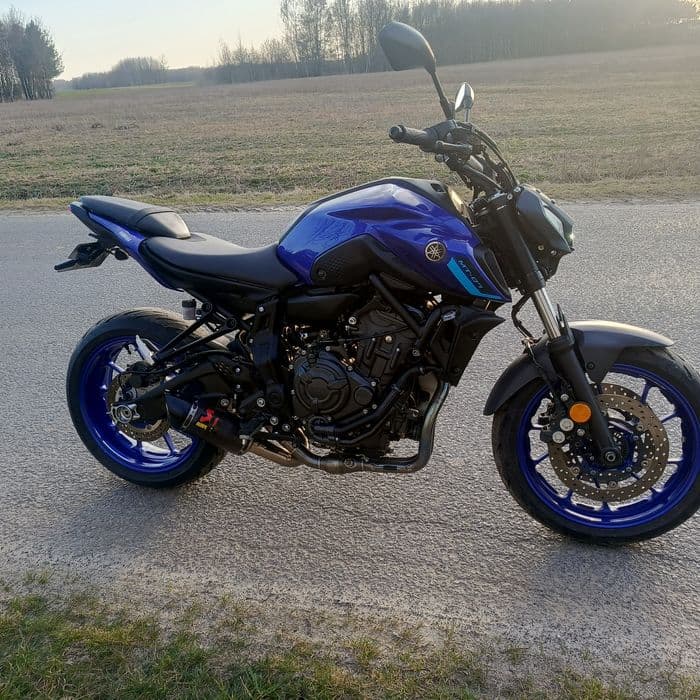 Yamaha mt07 23 rok mały przebieg super stan akrap