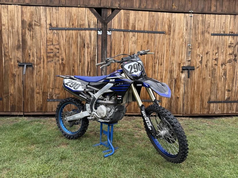 Yamaha YZF 250! 2021R! 100MTH! Akrapovic! (sxf,yzf,crf,kxf)