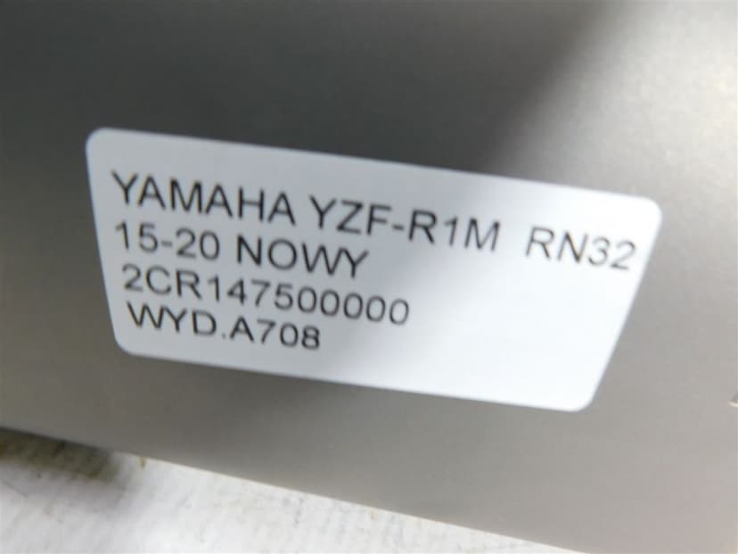 WYDECH KOŃCOWY TŁUMIK YAMAHA YZF-R1M RN32 15-20 NOWY 2CR147500000