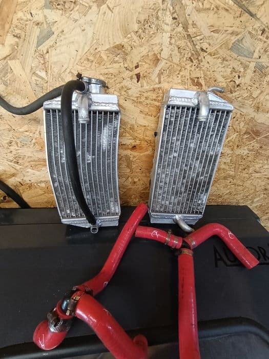 Chłodnice honda Crf 450 przewody powiększane