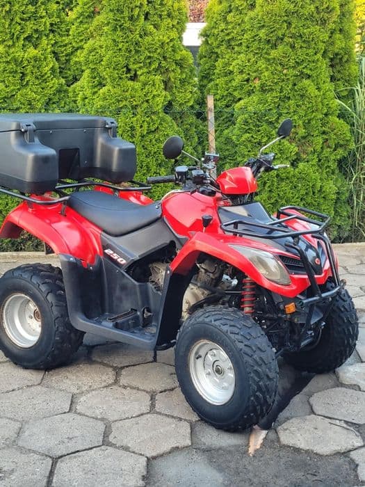 Quad Kymco mxu250 zarejestrowany