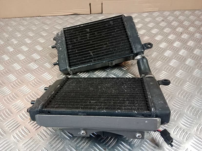 Aprilia Tuono RSV 1000 Mille Chłodnice Chłodnica Wentylator + Zbiornik