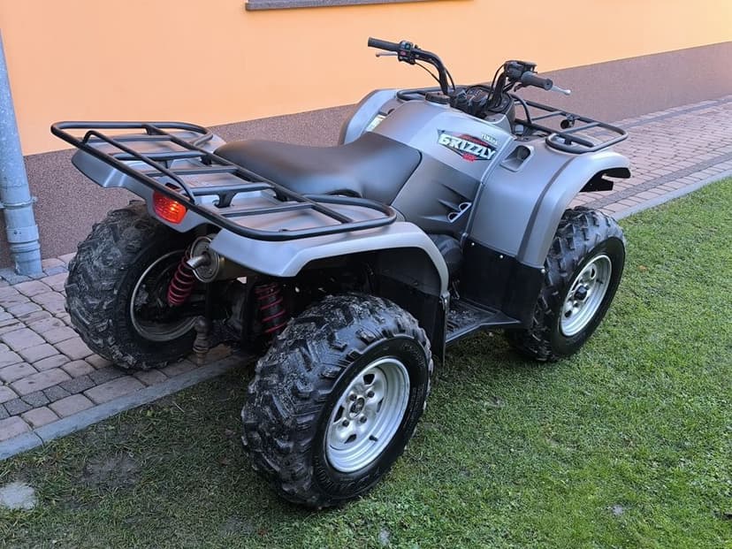 Yamaha grizzly 450 4x4, 3700km!