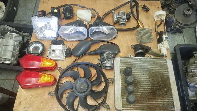 polaris 800 500 sportsman silnik skrzynia lampa modul wspomagania wal