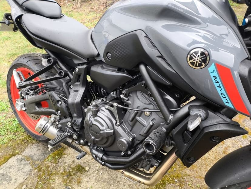 Yamaha MT07 przygotowana do sezonu