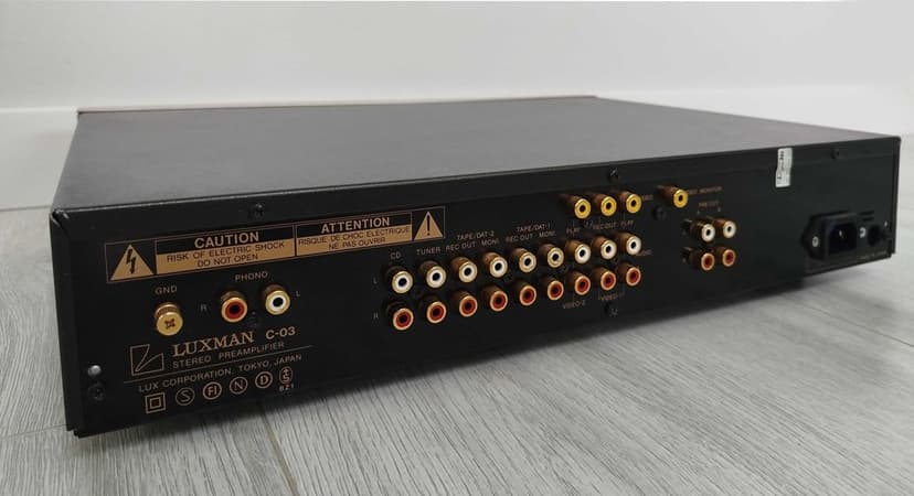 Luxman C-03 & Luxman M-03
