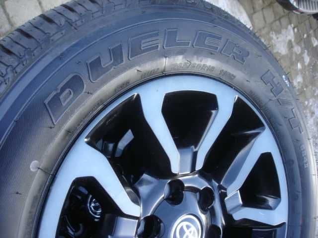 Opony lato Bridgestone 265/60/18 komplet nowych opon np Toyota Hilux