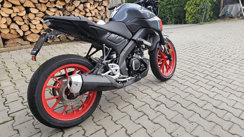 Yamaha mt 125, rok 2021, przebieg 10200 km