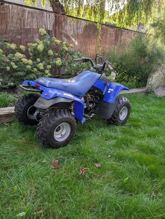 Niebieski quad Yamaha badger yfm 80 2001