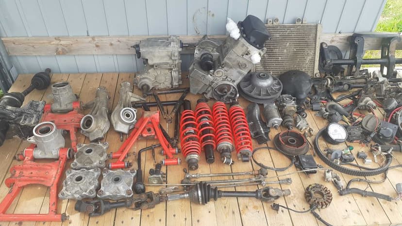 polaris sportsman 700 600 silnik wariator skrzynia dyfer polos magneto