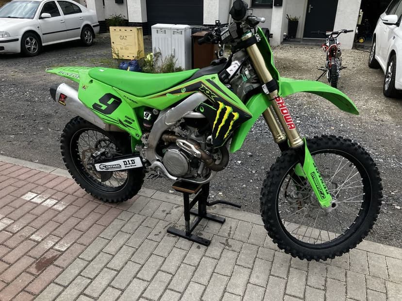 Kawasaki KX 450 F wtrysk rozrusznik mapy launch control honda suzuki