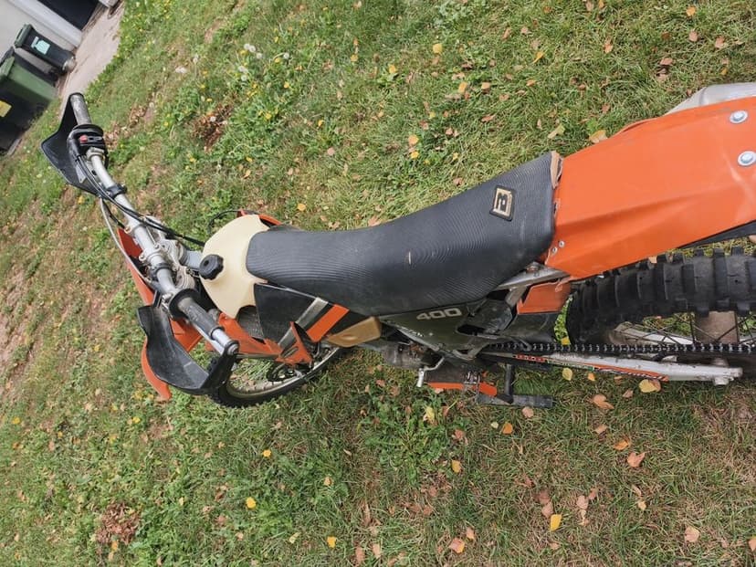 KTM EXC400 – zarejestrowany i ubezpieczony