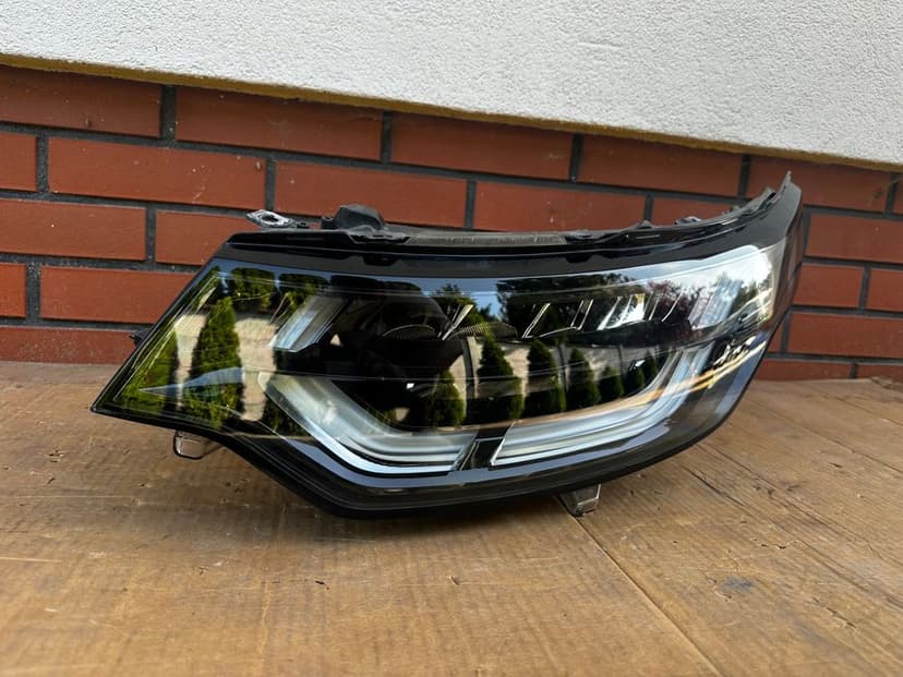 land rover discovery v l462 2016- lampa lewa full led eu demontaz kpl