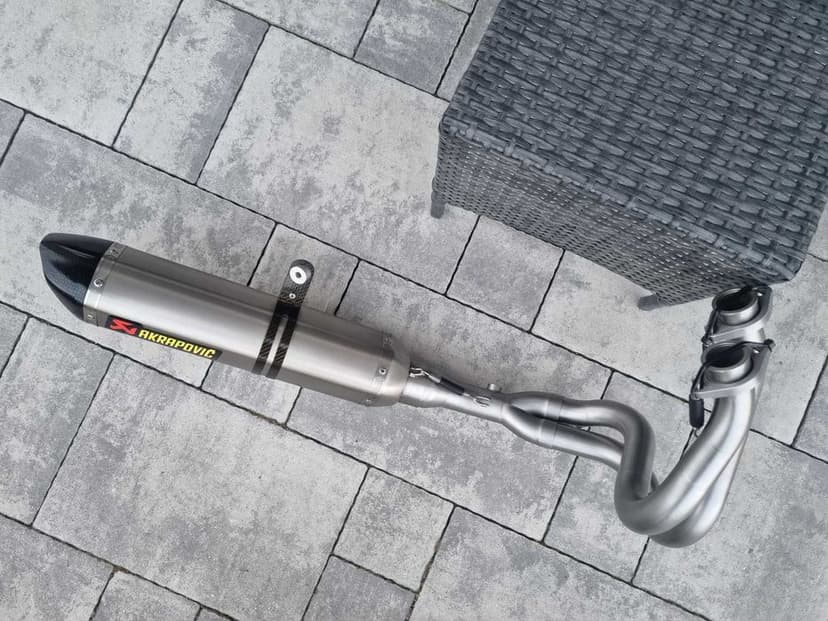Kawasaki Z650 Kawasaki Ninja 650 Tłumik Wydech Układ Akrapovic 2017-25