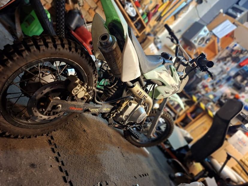 Cross 125cc Loncin pitbike kxd OKAZJA Nowy silnik 125ccm