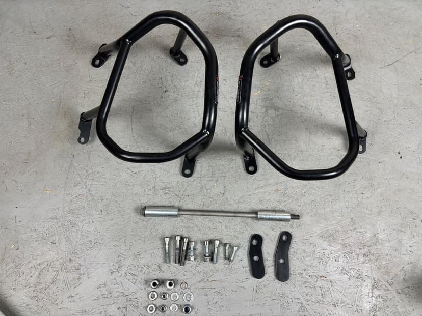 Bmw R1250 GS R RS Gmole SW-MOTECH Czarne Osłony Cylindrów Głowic