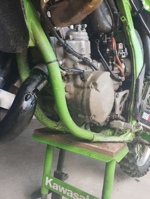 Kawasaki kx 125 po remoncie