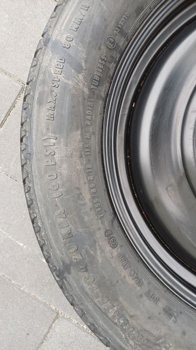 Koło dojazdowe zapasowe land rover discovery sport V