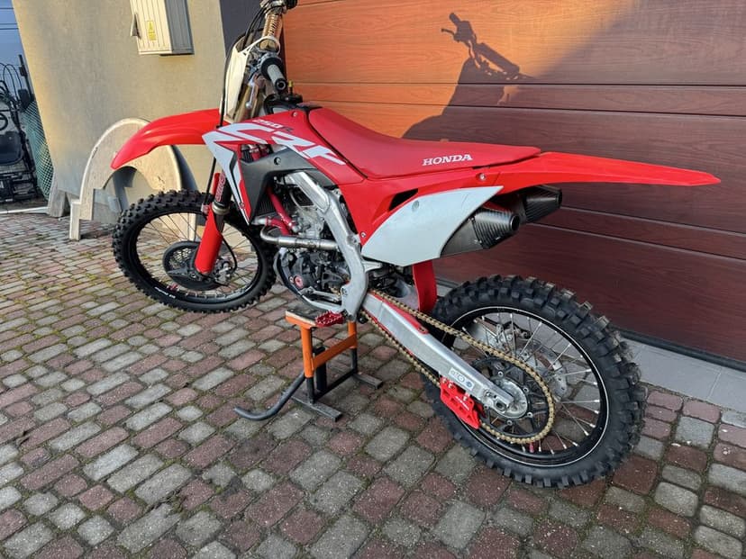 Honda CRF 250 R 2018 r. Wydech HGS 3 mapy zaplony. Rozrusznik