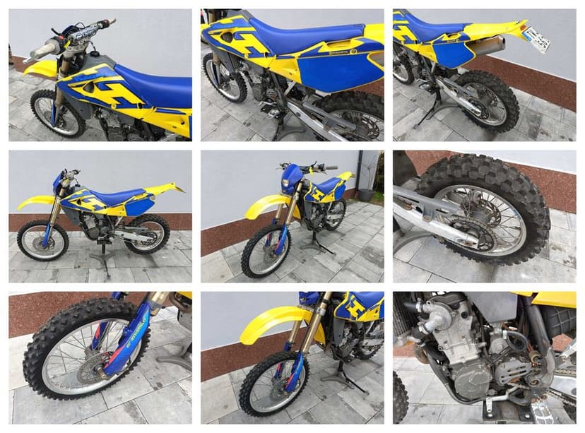 Husqvarna TE 250, 2004r. DOKUMENTY, transport, raty na oświadczenie!