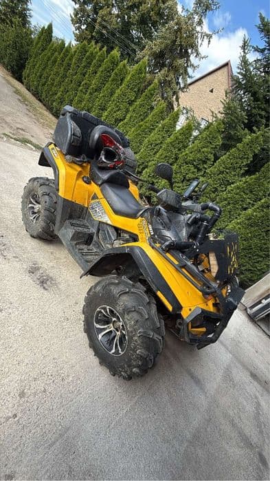 Can am outlander 800r long, zamiana