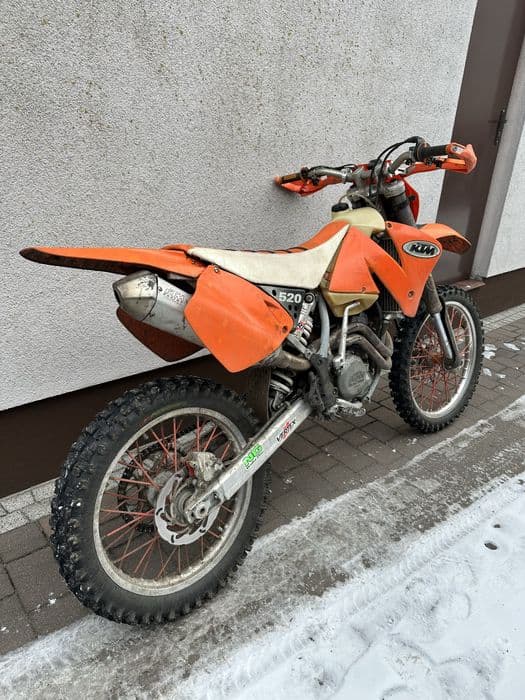 Ktm sx520  dokumenty z remontu są