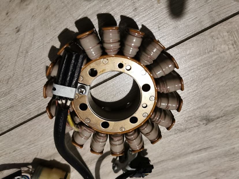 Yamaha raptor 700 uzwojenie alternatora stator cewki oryginal