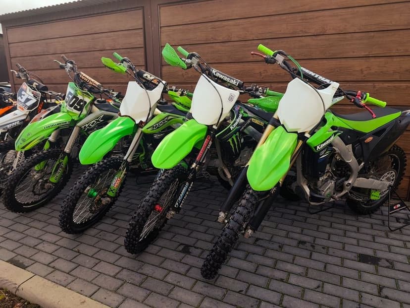 Pakiet 7 motorów KTM SXF Kawasaki KXF Suzuki RMZ  250 450 crf yzf tc