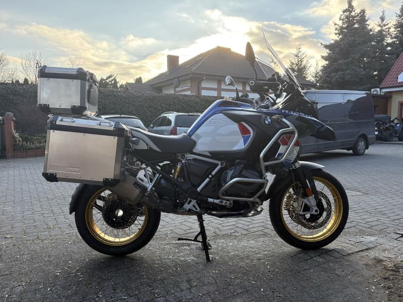 BMW R1250GS Adventure HP Bezwypadkowy Kufry Transport Polecam Rally
