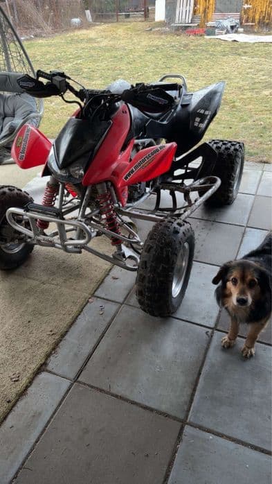 quad Honda TRX 450R